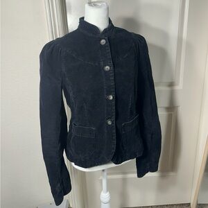 French Connection Black Corduroy button down  Blazer